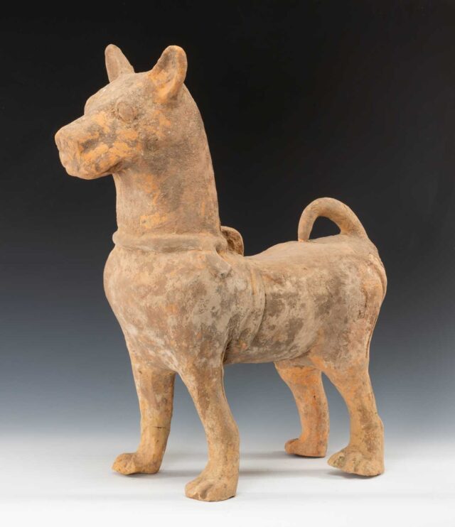 Terracotta dog