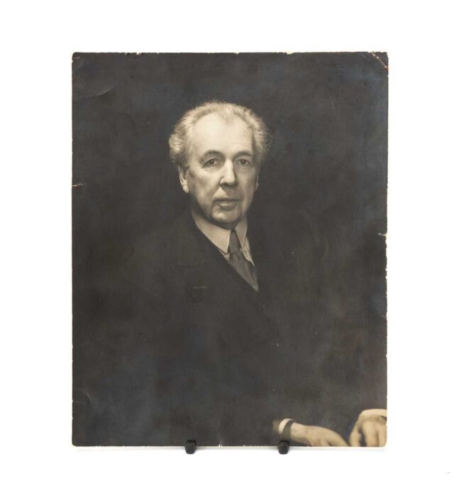 Frank Lloyd Wright Portrait