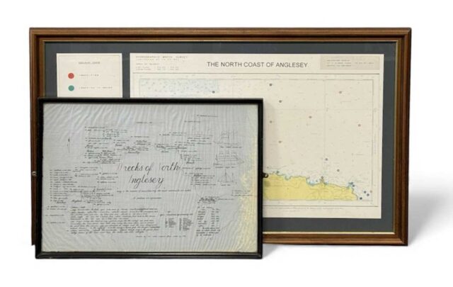 Shipwrecks map