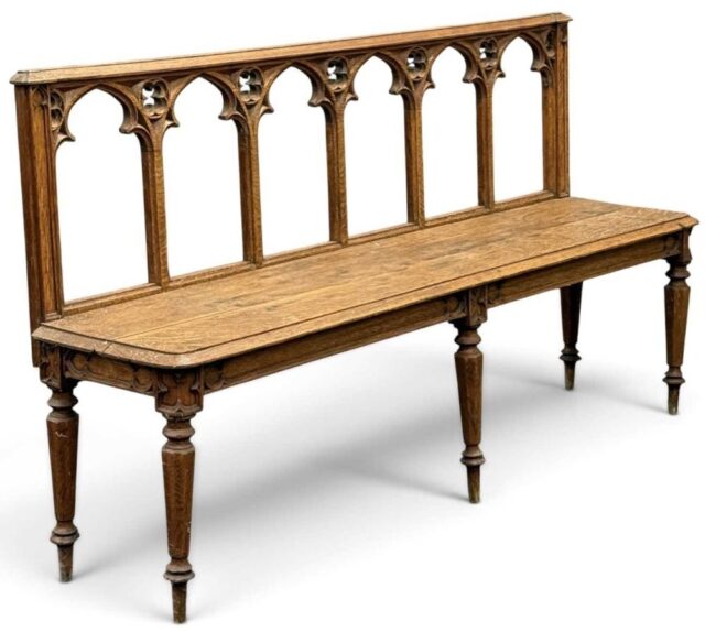 Victorian Hall Bench SOLD 1700