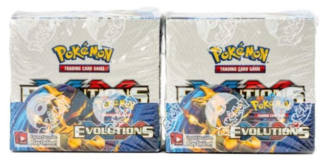 Pokemon XY Evolutions Booster Boxes SOLD 2600