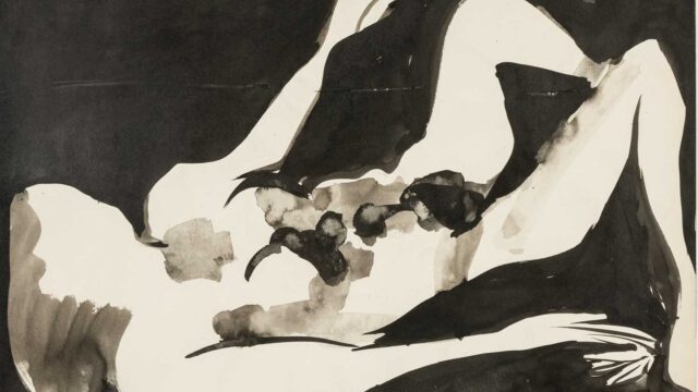 Ceri Richards fallen figure