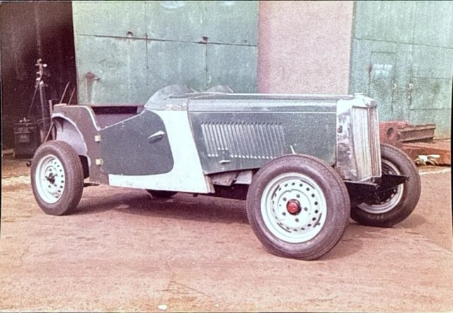 Green MG TD Midget