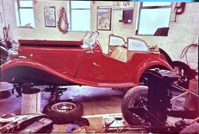 Restoration of a MG TD Midget
