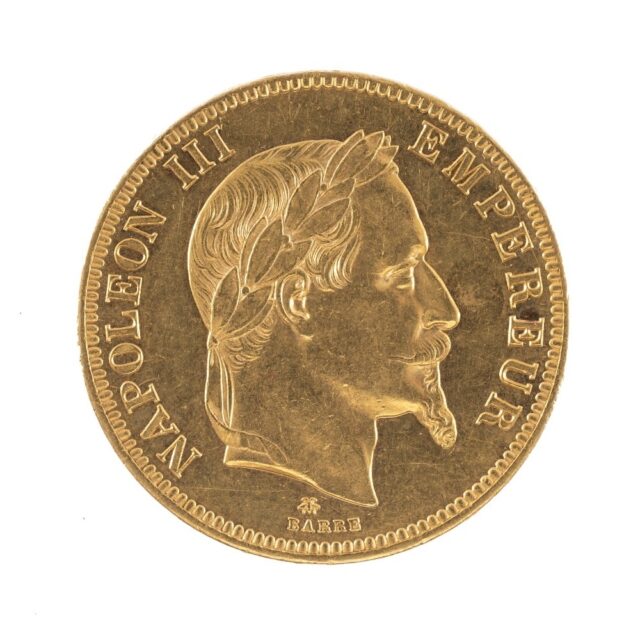 France Napoleon III 100 Francs Gold Coin