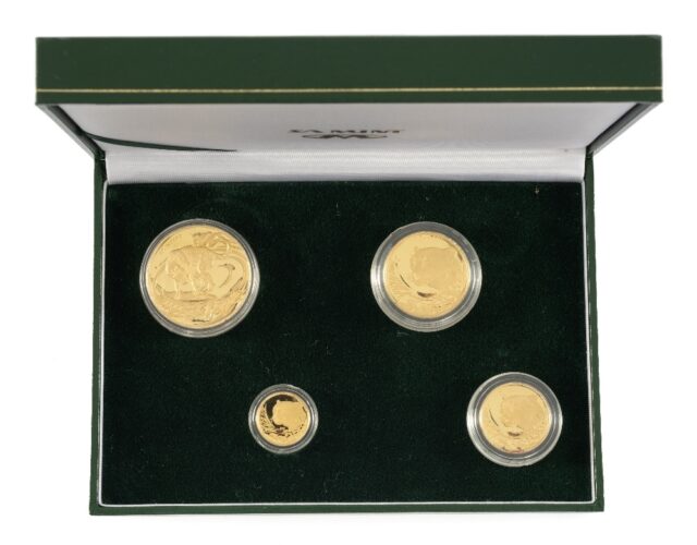 South African Natura Gold Coin Set SOLD 5000