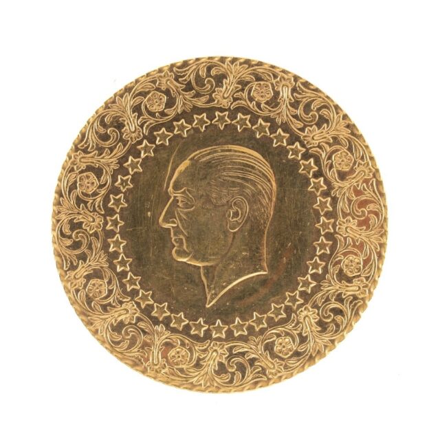 Turkey 500 Kurush Gold Coin