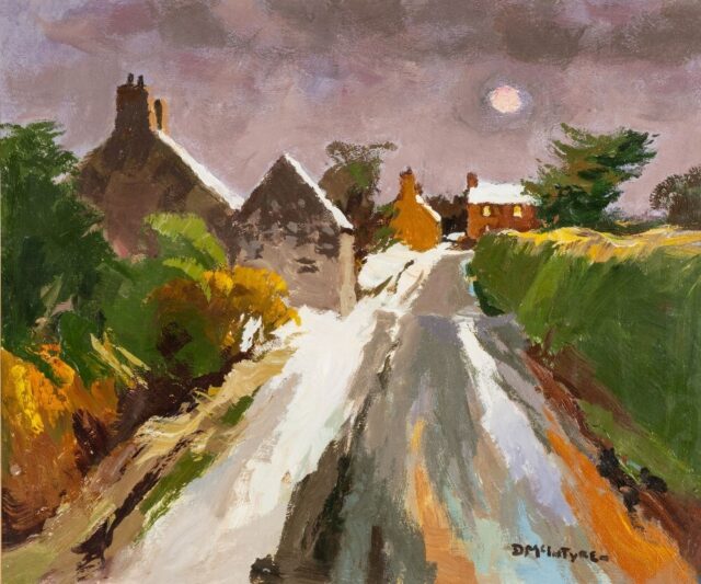 Donald Mc Intyre Acrylic Anglesey SOLD 4400