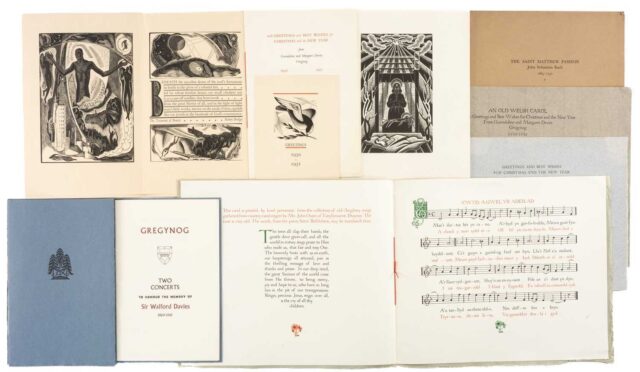 Gregynog Ephemera