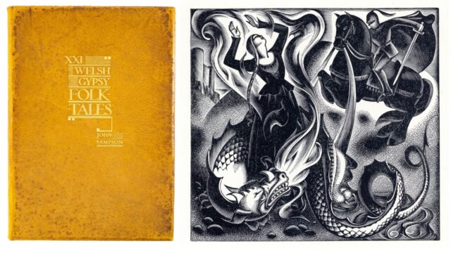 Welsh Gypsy Folk Tales Collage