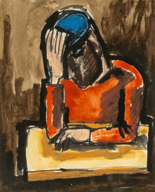 Josef Herman Contemplation