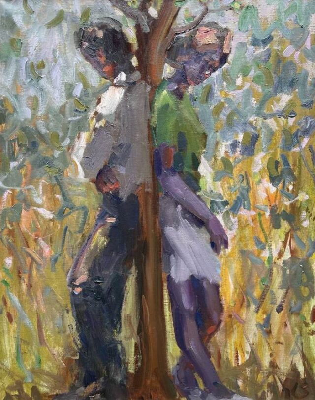 Lonely Garden SOLD 4400