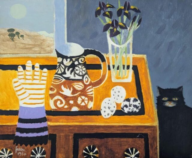 Fedden Striped Glove