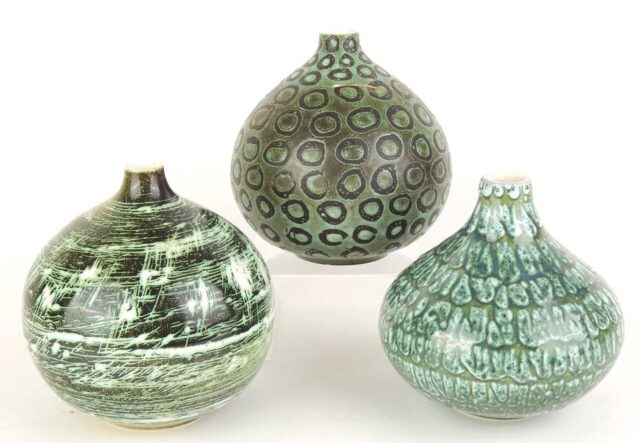 Poole Delphis vases