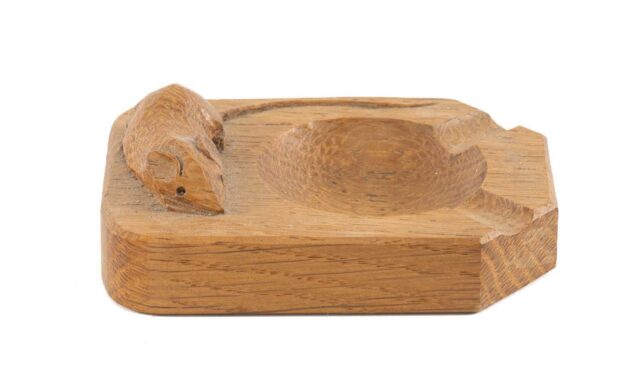 Mouseman ashtray SOLD 100