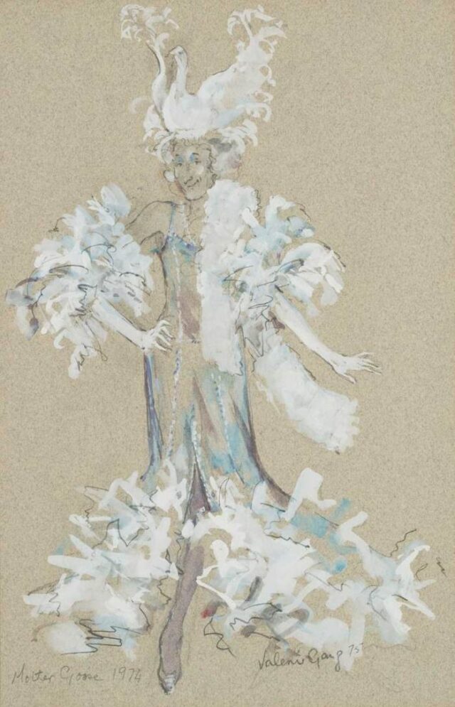 Ryan Davies as Mother Goose by Valerie Ganz