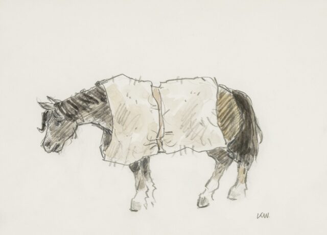 Sir Kyffin Williams RA Mixed Media SOLD 2200