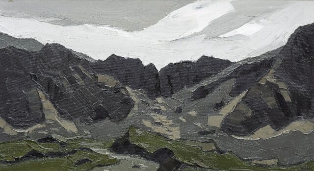 Sir Kyffin Williams RA Oil Above Ogwen SOLD 29500