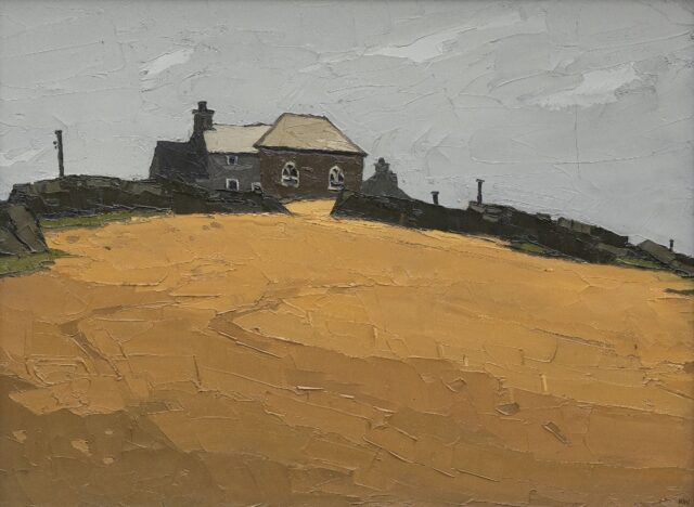 Sir Kyffin Williams RA Oil Capel Pensarn SOLD 18000