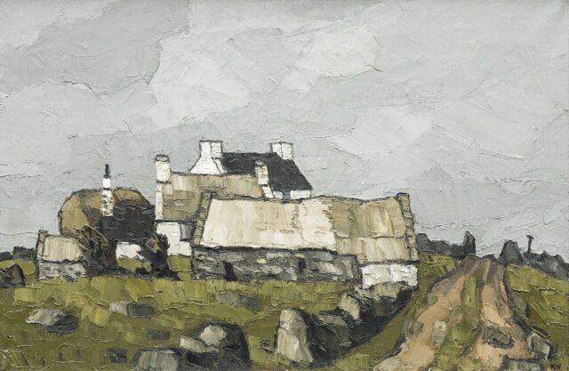 Sir Kyffin Williams RA Oil SOLD 32500
