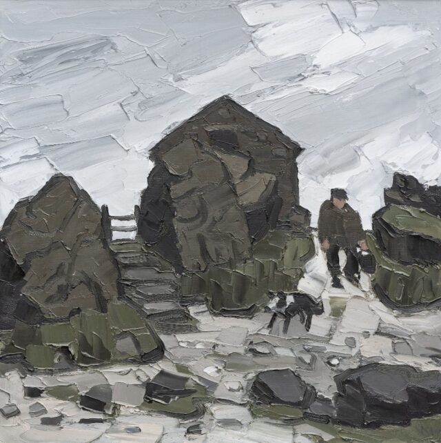 Sir Kyffin Williams RA Oil SOLD 44000
