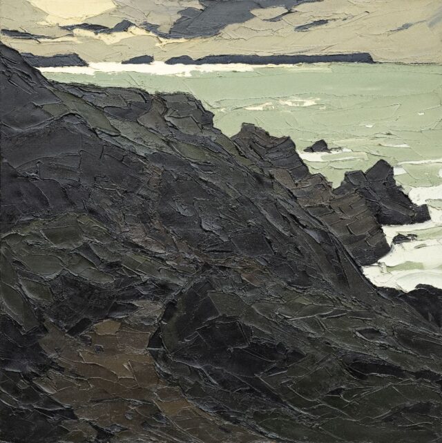Sir Kyffin Williams RA Oil St Davids Head SOLD 55000