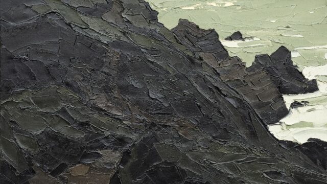 Sir Kyffin Williams RA Oil St Davids Head SOLD 55000