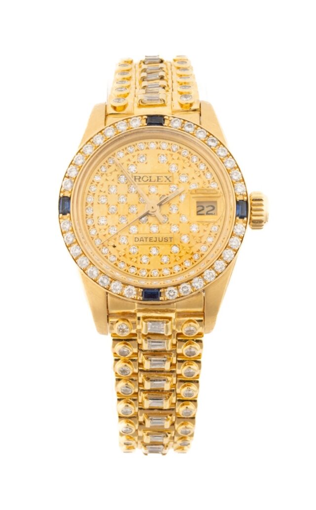 Rolex 18 K Gold Oyster Perpetual Datejust Watch SOLD 5200