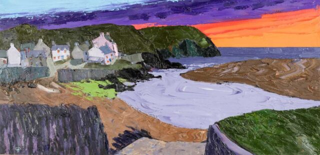 Gwilym Prichard red sky