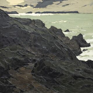 Sir Kyffin Williams RA Oil 'St David's Head'