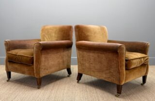Pair of Howard & Sons Armchairs