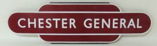British Railways Sign 'Chester General'