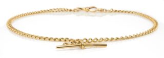 18CT Gold Albert Watch Chain