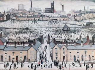 Laurence Stephen Lowry RBA RA Lithograph
