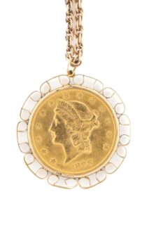 1898 Twenty Dollar Gold Coin