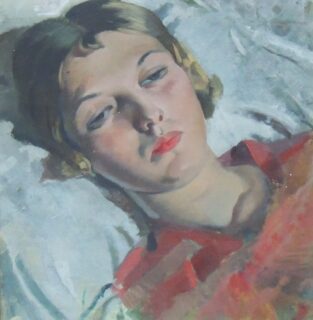 Bernard Fleetwood-Walker Oil 'Rest'