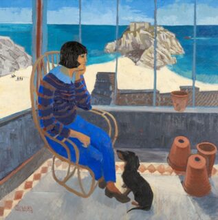 Claudia Williams Oil 'Waiting'