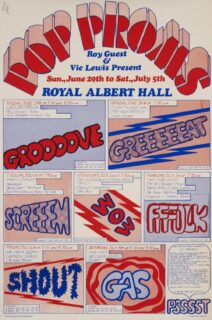 1969 Pop Proms Festival Poster