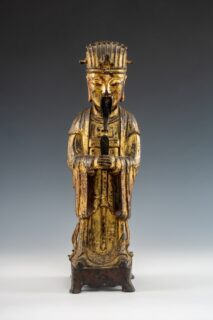 Ming Dynasty Gilt Bronze Figure