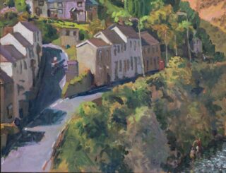 Kevin Sinnott Oil 'Pont-y-Rhyl'