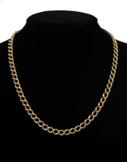 18CT Gold Curb Link Chain