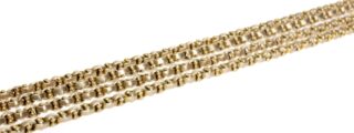 9CT Gold Muff Chain