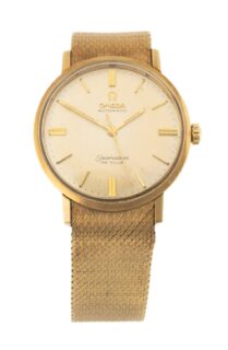 9CT Gold Omega Seamaster Watch