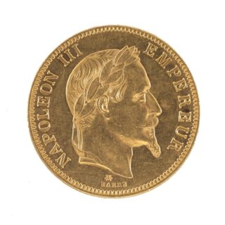 France, Napoleon III 100 Francs Gold Coin
