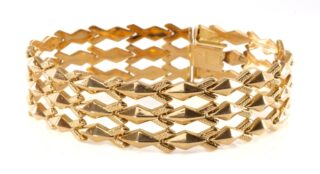 18K Gold Italian Bracelet