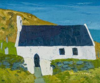 Gwilym Prichard Oil 'Eglwys Mwnt'