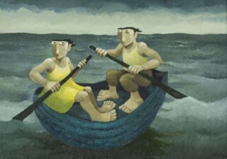 Muriel Delahaye Oil 'Different Strokes'