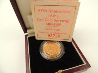 Elizabeth II 500th Anniversary Sovereign