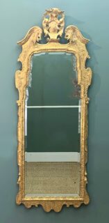 Queen Anne Giltwood Mirror