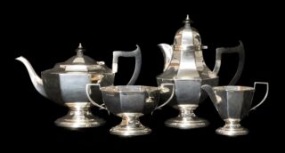 George VI Silver Tea Service